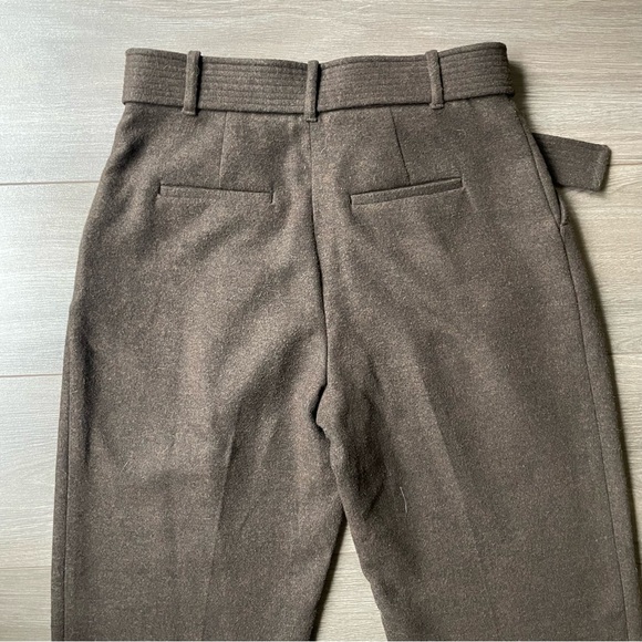 Aritzia Wilfred Le Fou Wool Pants in Brown - Picture 5 of 9